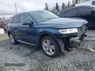 2018 Audi Q5 Premium Plus z VIN WA1BNAFY7J2010375, wystawiony jako IAAI lot #41751404 z przebiegiem 69 417 mil mil oraz . Historia ofert i sprzedaży dostępna na DreamBid. Obrazek 1.