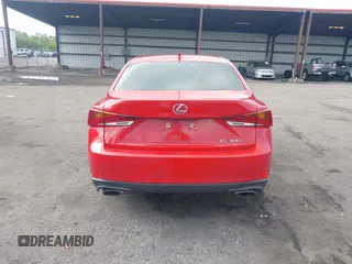 2018 Lexus IS with VIN JTHBA1D27J5064532, listed as a IAAI auction lot 41976607 with 95,140 mi miles. Bid and sale history available at carsss.com. Image 16.