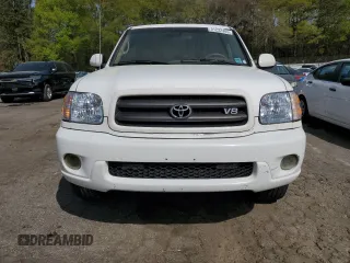 2003 Toyota Sequoia SR5 with VIN 5TDZT34A63S204385, listed as a Copart auction lot 51232405 with 330,086 mi miles and Salvage Title. Bid and sale history available at carsss.com. Image 5.