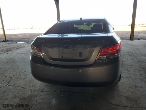 2011 Buick LaCrosse CXL with VIN 1G4GD5GDXBF100031, listed as a Copart auction lot 44702505 with 165,811 mi miles and Salvage Title. Bid and sale history available at carsss.com. Image 6.