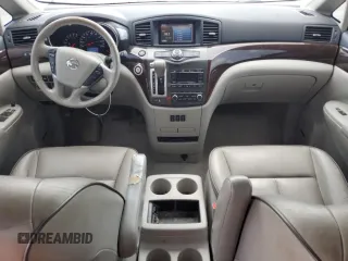 2014 Nissan Quest S z VIN JN8AE2KP5E9102719, wystawiony jako Copart lot #59375775 z przebiegiem 127 220 mil mil oraz Szkoda całkowita • Salvage title. Historia ofert i sprzedaży dostępna na DreamBid. Obrazek 8.
