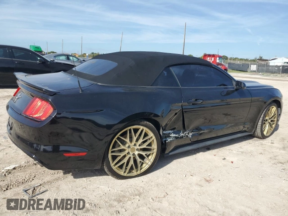 2017 Ford Mustang V6 with VIN 1FATP8EM2H5247804, listed as a Copart auction lot 87425734 with 109,779 mi miles and Salvage Title. Bid and sale history available at carsss.com. Image 3.