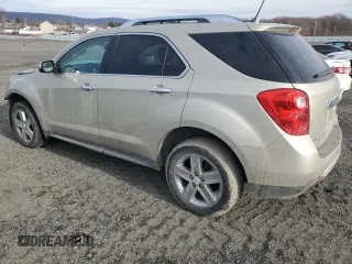 2014 Chevrolet Equinox LTZ with VIN 2GNFLHEK3E6105986, listed as a Copart auction lot 44567475 with 120,153 mi miles and Salvage Title. Bid and sale history available at carsss.com. Image 2.