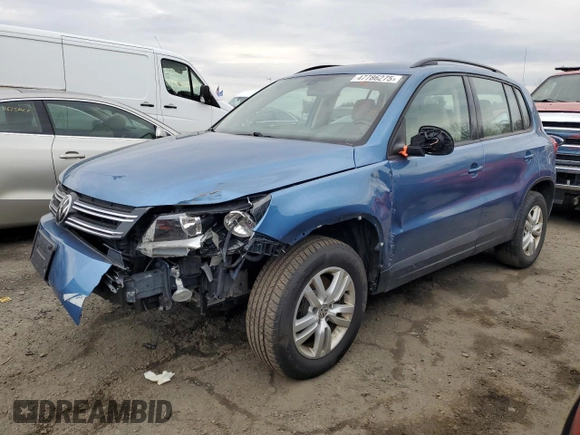 2017 Volkswagen Tiguan S with VIN WVGBV7AX6HW508623, listed as a Copart auction lot 47786275 with 82,437 mi miles and Clean Title. Bid and sale history available at DreamBid. Image 1.