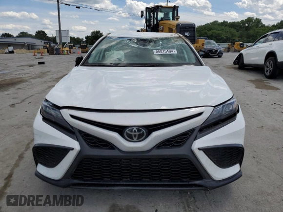 2023 Toyota Camry SE with VIN 4T1G11AK8PU737110, listed as a Copart auction lot 56815494 with 42,031 mi miles and Salvage title. Bid and sale history available at DreamBid. Image 5.