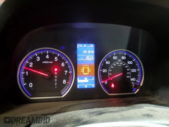 2011 Honda CR-V LX with VIN 5J6RE4H33BL096376, listed as a Copart auction lot 50291335 with 81,848 mi miles and Salvage Title. Bid and sale history available at carsss.com. Image 9.