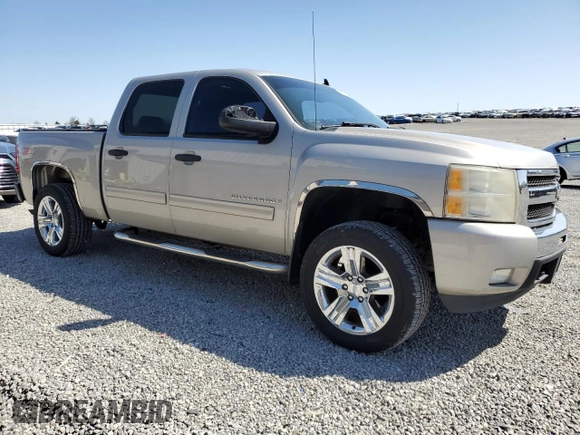 2009 Chevrolet Silverado 1500 LT with VIN 3GCEK23349G126775, listed as a Copart auction lot 51908085 with 139,463 mi miles and Salvage Title. Bid and sale history available at DreamBid. Image 4.
