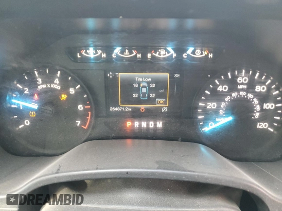 2020 Ford F-150 XL with VIN 1FTEW1EP0LKF37251, listed as a Copart auction lot 85725414 with 254,871 mi miles and Salvage Title. Bid and sale history available at carsss.com. Image 9.