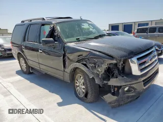 2012 Ford Expedition XLT with VIN 1FMJU1J51CEF35902, listed as a Copart auction lot 58173995 with 203,005 mi miles and Clean title. Bid and sale history available at DreamBid. Image 4.