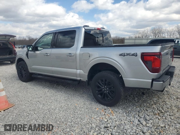 2024 Ford F-150 XLT with VIN 1FTEW3LP1RFB36162, listed as a Copart auction lot 50178285 with 2,118 mi miles and Salvage Title. Bid and sale history available at carsss.com. Image 2.