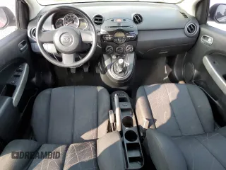 2014 Mazda 2 Sport with VIN JM1DE1KY8E0171646, listed as a Copart auction lot 70670884 with 98,656 mi miles and Salvage Title. Bid and sale history available at carsss.com. Image 8.