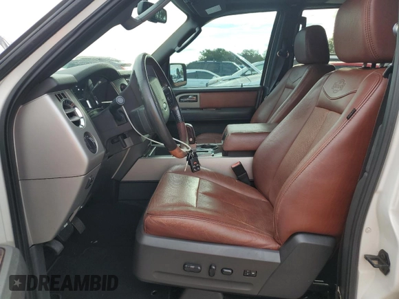 2008 Ford Expedition EL Eddie Bauer with VIN 1FMFK17508LA01103, listed as a Copart auction lot 73989574 with 0 mi miles and Non Repairable. Bid and sale history available at carsss.com. Image 7.