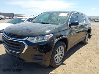2021 Chevrolet Traverse LS with VIN 1GNERFKW0MJ165988, listed as a IAAI auction lot 42018002 with 72,315 mi miles. Bid and sale history available at carsss.com. Image 20.