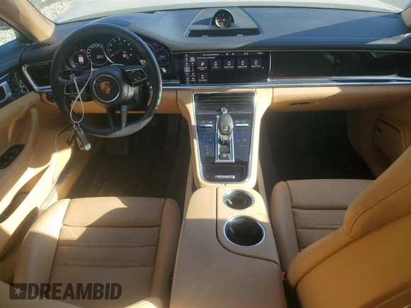 2021 Porsche Panamera with VIN WP0AJ2A76ML120723, listed as a Copart auction lot 76781384 with 23,916 mi miles and Salvage title. Bid and sale history available at DreamBid. Image 8.