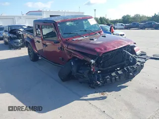 2022 Jeep Gladiator Willys Sport z VIN 1C6HJTAG4NL110186, wystawiony jako IAAI lot #42038546 z przebiegiem 44 577 mil mil oraz . Historia ofert i sprzedaży dostępna na DreamBid. Obrazek 1.