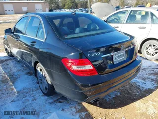 2013 Mercedes-Benz C-Class C 250 Sport with VIN WDDGF4HBXDR290264, listed as a IAAI auction lot 41345277 with 92,654 mi miles. Bid and sale history available at carsss.com. Image 3.