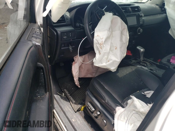 2019 Toyota 4Runner SR5 with VIN JTEBU5JR9K5695720, listed as a Copart auction lot 60170145 with Not provided miles and Salvage title. Bid and sale history available at DreamBid. Image 8.