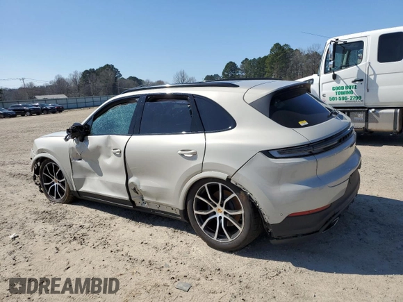 2024 Porsche Cayenne с VIN WP1AA2AY3RDA04548, выставлен на аукционе Copart как лот 48306425 с пробегом Не указан миль и Чистый • Clean title. История ставок и продаж доступна на DreamBid. Изображение 2.