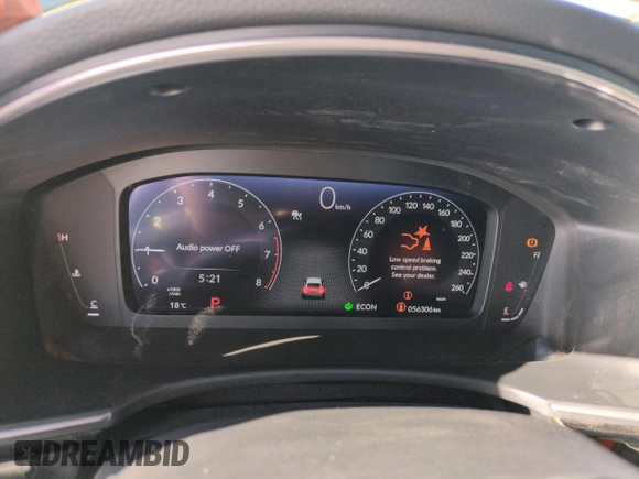2023 Honda Civic Sport Touring z VIN 19XFL1H85PE402177, wystawiony jako Copart lot #52611605 z przebiegiem 56 306 mil mil oraz Szkoda całkowita • Salvage title. Historia ofert i sprzedaży dostępna na DreamBid. Obrazek 9.