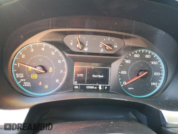 2018 Chevrolet Traverse LS with VIN 1GNEVFKW2JJ253383, listed as a Copart auction lot 72911683 with 125,589 mi miles. Bid and sale history available at carsss.com. Image 9.