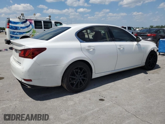 2013 Lexus GS 350 with VIN JTHCE1BL3D5015319, listed as a Copart auction lot 54563455 with 170,838 mi miles and Salvage Title. Bid and sale history available at DreamBid. Image 3.
