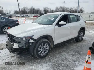 2023 Mazda CX-5 2.5 S with VIN JM3KFBAM2P0147863, listed as a Copart auction lot 44780505 with 33,044 mi miles and Salvage Title. Bid and sale history available at carsss.com. Image 1.
