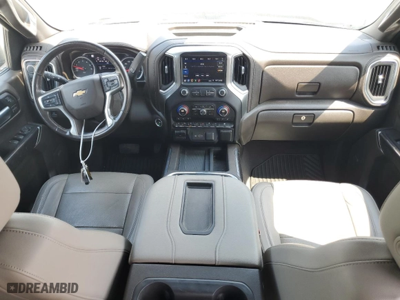 2019 Chevrolet Silverado 1500 LTZ with VIN 3GCPWEED8KG125364, listed as a Copart auction lot 69506784 with 99,392 mi miles and Salvage Title. Bid and sale history available at carsss.com. Image 8.