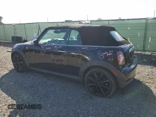 2011 MINI Convertible with VIN WMWZN3C57BTZ89544, listed as a Copart auction lot 80065204 with Not provided miles and Salvage title. Bid and sale history available at DreamBid. Image 2.