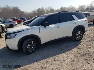 2024 Nissan Pathfinder SL with VIN 5N1DR3CC9RC279230, listed as a Copart auction lot 51013905 with 14,486 mi miles and Salvage Title. Bid and sale history available at carsss.com. Image 1.