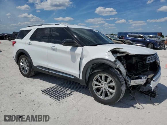 2020 Ford Explorer Limited with VIN 1FMSK7FH3LGC04081, listed as a Copart auction lot 50889145 with 87,065 mi miles and Non Repairable. Bid and sale history available at carsss.com. Image 4.