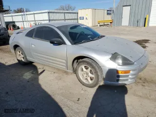 2002 Mitsubishi Eclipse RS with VIN 4A3AC34G92E006127, listed as a Copart auction lot 82040164 with 177,185 mi miles and Salvage Title. Bid and sale history available at carsss.com. Image 4.