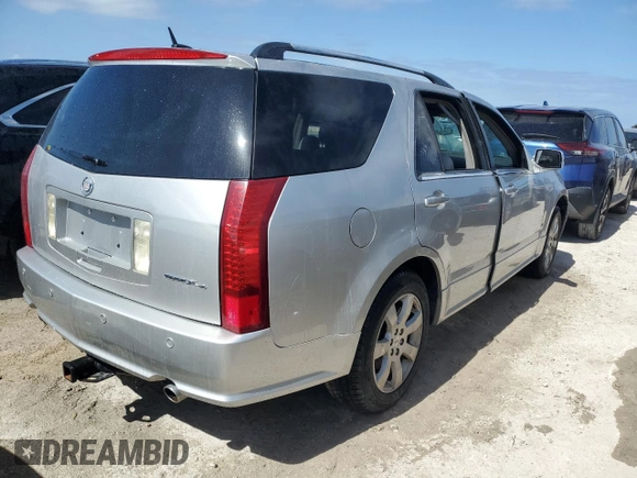 2007 Cadillac SRX with VIN 1GYEE63A270126704, listed as a Copart auction lot 76955114 with 142,364 mi miles and Salvage Title. Bid and sale history available at carsss.com. Image 3.