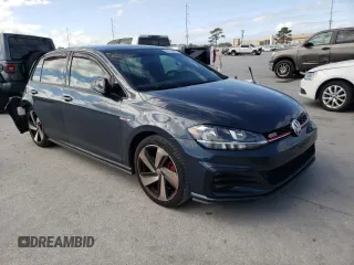 2021 Volkswagen Golf GTI S with VIN 3VW6T7AU5MM004203, listed as a Copart auction lot 87228754 with 24,481 mi miles and Salvage Title. Bid and sale history available at carsss.com. Image 4.