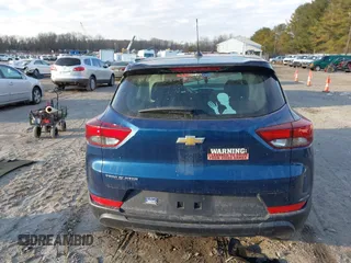 2021 Chevrolet TrailBlazer LS with VIN KL79MMS21MB064475, listed as a IAAI auction lot 41433235 with 23,369 mi miles and . Bid and sale history available at DreamBid. Image 16.