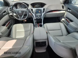 2016 Acura TLX with VIN 19UUB1F39GA006985, listed as a Copart auction lot 64071715 with 144,251 mi miles and Salvage title. Bid and sale history available at DreamBid. Image 8.