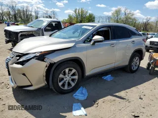 2016 Lexus RX 350 F Sport with VIN 2T2BZMCA3GC022760, listed as a Copart auction lot 53200285 with 83,899 mi miles and Salvage Title. Bid and sale history available at carsss.com. Image 1.