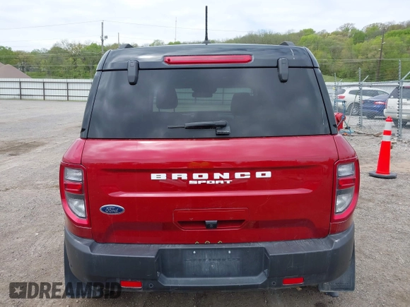 2021 Ford Bronco Sport Outer Banks with VIN 3FMCR9C68MRA28010, listed as a IAAI auction lot 42194293 with 167,048 mi miles and . Bid and sale history available at DreamBid. Image 16.