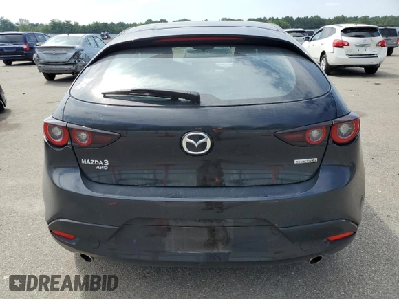2022 Mazda Mazda3 Hatchback Preferred with VIN JM1BPBLL3N1519860, listed as a Copart auction lot 68737434 with 14,046 mi miles and Salvage Title. Bid and sale history available at carsss.com. Image 6.