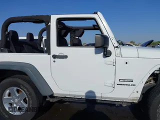 2013 Jeep Wrangler Sport with VIN 1C4AJWAG6DL691801, listed as a IAAI auction lot 42280497 with 113,989 mi miles and . Bid and sale history available at DreamBid. Image 14.
