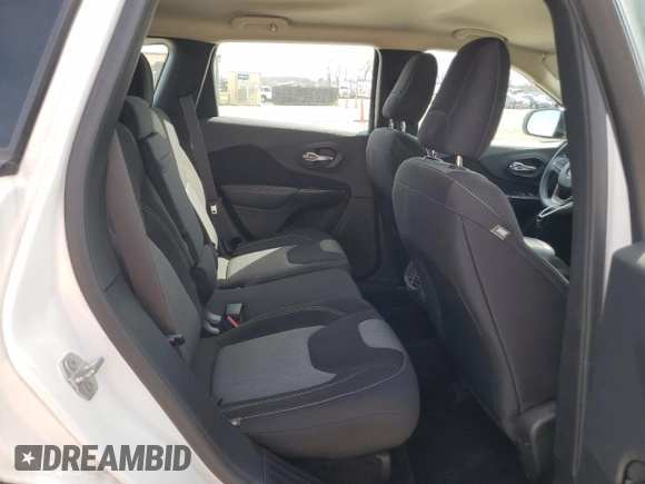 2015 Jeep Cherokee Sport with VIN 1C4PJMAB3FW647906, listed as a Copart auction lot 50227535 with 110,097 mi miles and Salvage Title. Bid and sale history available at carsss.com. Image 10.
