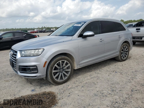 2017 Audi Q7 Premium Plus with VIN WA1LAAF70HD011454, listed as a Copart auction lot 54386475 with 151,063 mi miles and Clean Title. Bid and sale history available at carsss.com. Image 1.