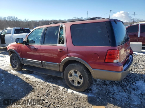 2003 Ford Expedition Eddie Bauer with VIN 1FMRU17W33LB36519, listed as a Copart auction lot 88089905 with 187,656 mi miles and Non Repairable. Bid and sale history available at carsss.com. Image 2.