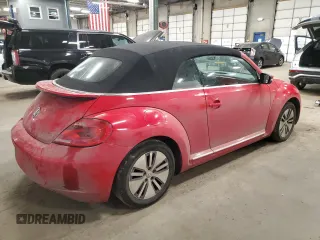 2013 Volkswagen Beetle 2.5L with VIN 3VW5P7AT6DM828881, listed as a Copart auction lot 49678935 with 148,576 mi miles and Salvage Title. Bid and sale history available at DreamBid. Image 3.