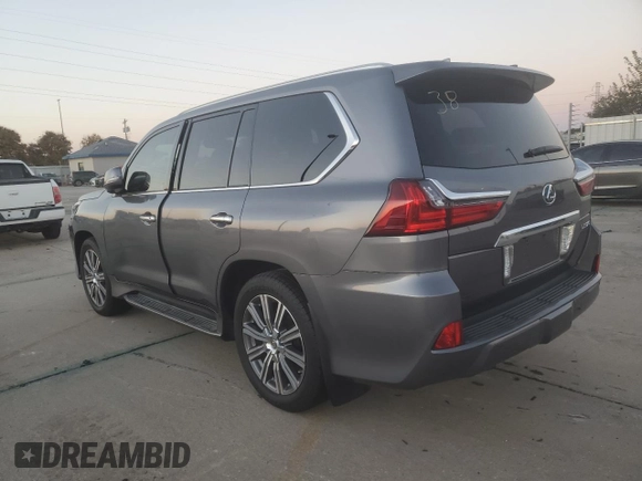 2017 Lexus LX with VIN JTJHY7AX6H4243944, listed as a Copart auction lot 77629424 with 111,292 mi miles and Clean Title. Bid and sale history available at carsss.com. Image 2.
