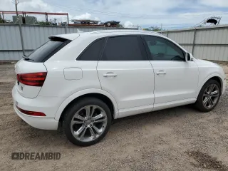2015 Audi Q3 Premium Plus with VIN WA1EFCFS7FR004141, listed as a Copart auction lot 53737925 with 97,568 mi miles and Clean title. Bid and sale history available at DreamBid. Image 3.