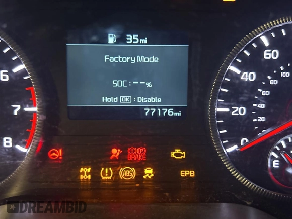 2020 Kia Telluride S with VIN 5XYP6DHC1LG073783, listed as a Copart auction lot 54958565 with 77,176 mi miles and Clean Title. Bid and sale history available at DreamBid. Image 8.