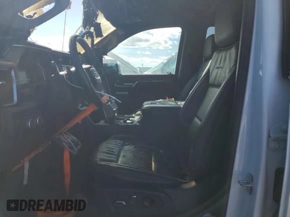 2022 GMC Sierra 1500 with VIN 3GTUUGETXNG616342, listed as a Copart auction lot 44078105 with Not Provided miles and Salvage Title. Bid and sale history available at DreamBid. Image 7.