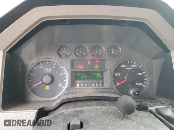 2008 Ford Super Duty F-250 SRW XL with VIN 1FTSX21R18EB68466, listed as a Copart auction lot 48565885 with 135,833 mi miles and Salvage Title. Bid and sale history available at carsss.com. Image 9.