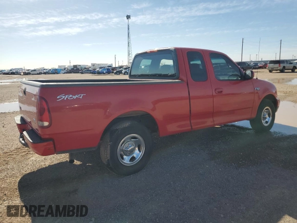 2001 Ford F-150 XL with VIN 1FTZX17211NB16120, listed as a Copart auction lot 54884765 with 124,196 mi miles and Salvage title. Bid and sale history available at DreamBid. Image 3.