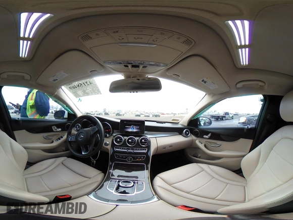 2018 Mercedes-Benz C 300 with VIN 55SWF4JB5JU253705, listed as a IAAI auction lot 42158469 with 93,676 mi miles and . Bid and sale history available at carsss.com. Image 18.